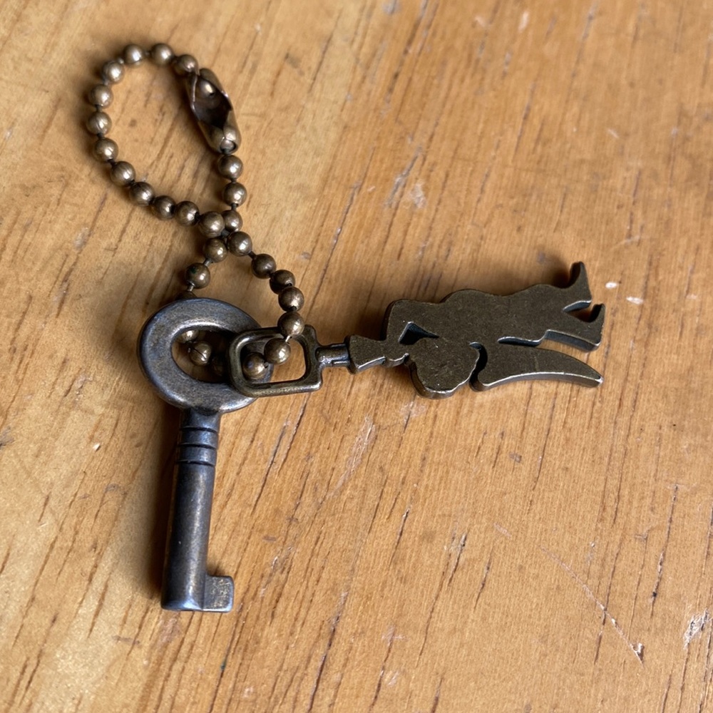 Angel bag charm in good condition